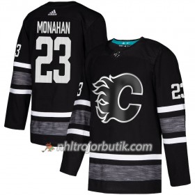 Män Ishockey Calgary Flames tröja Sean Monahan 23 Svart 2019 All-Star Adidas Authentic